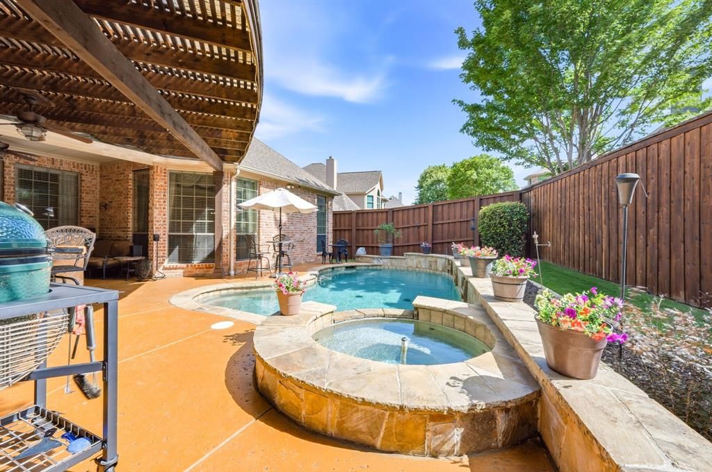 Pool and spa